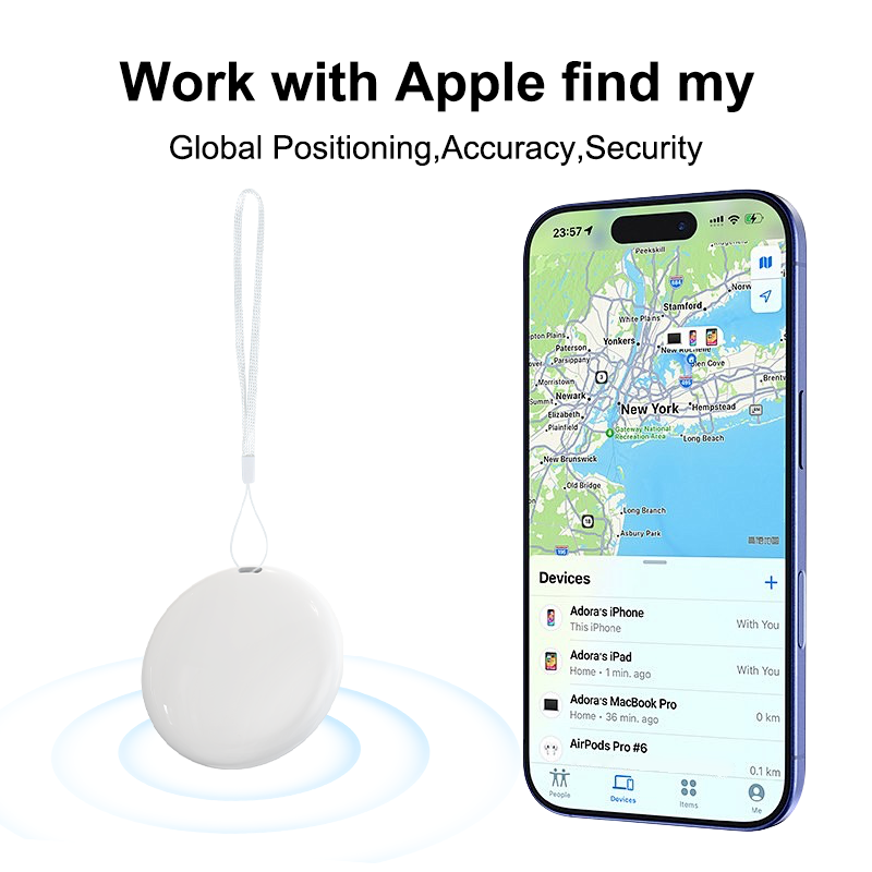 Smart Home Hub Apple - Localizzatore GPS Portatile Compatto Anti-smarrimento per