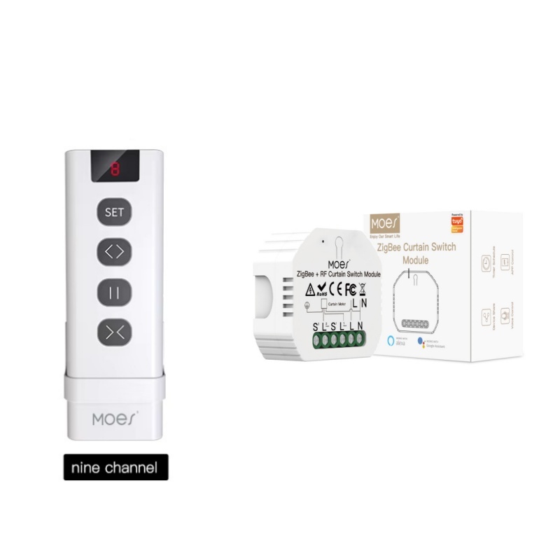 Smart Home Moes - Modulo Interruttore per Tende MOES ZigBee