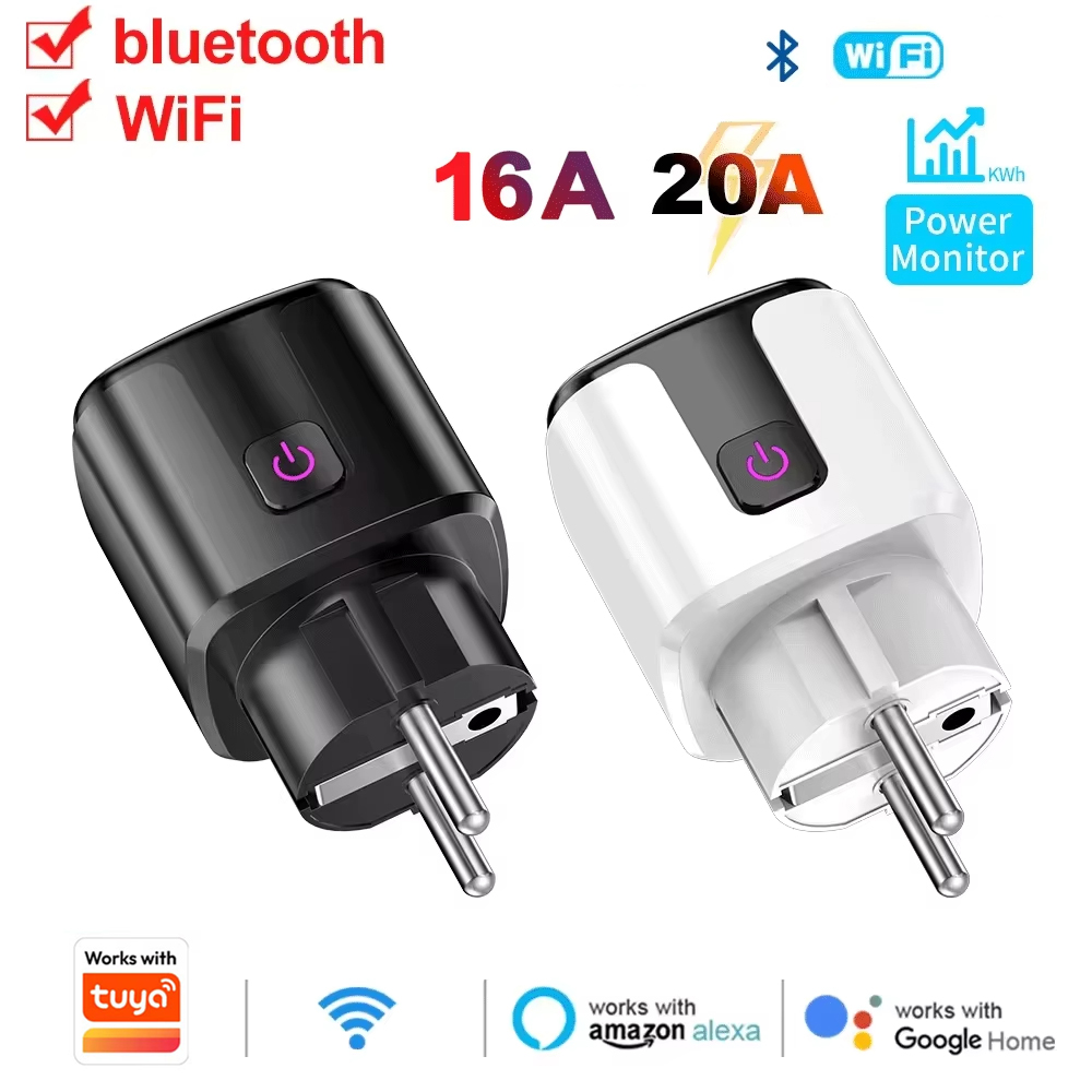 Smart Home Energy Monitor - Presa intelligente WiFi EU compatibile con