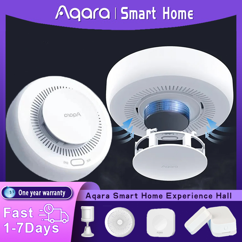 Smart Home Hub Apple - Sensore rilevatore di fumo intelligente Aqara