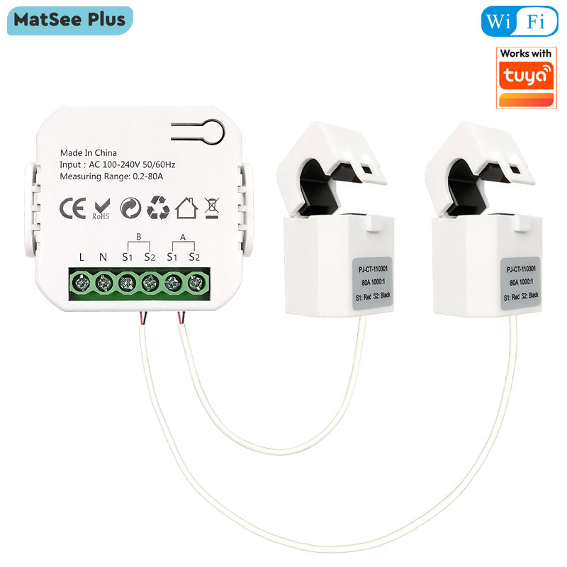 Smart Home Energy Monitor - Contatore di Energia WiFi Intelligente Bidirezionale