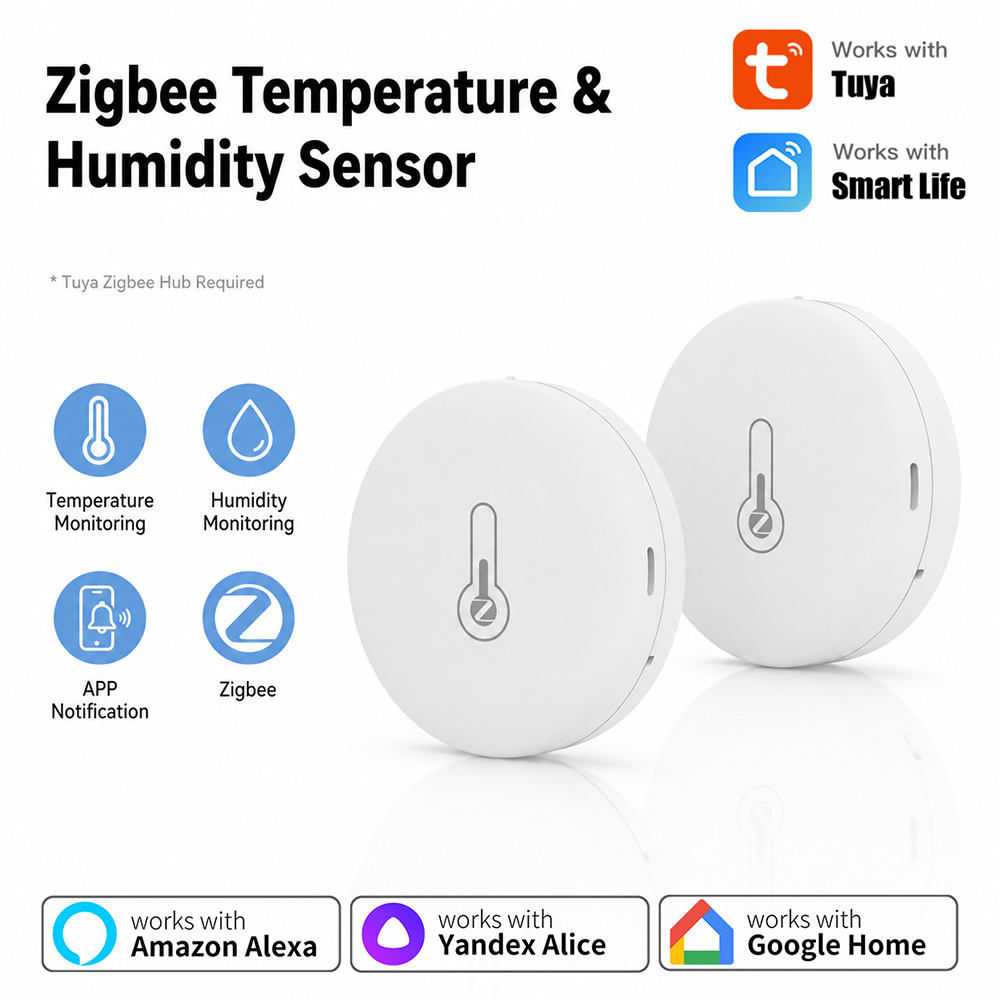 Smart Home Miniature - Sensore di temperatura e umidità Tuya