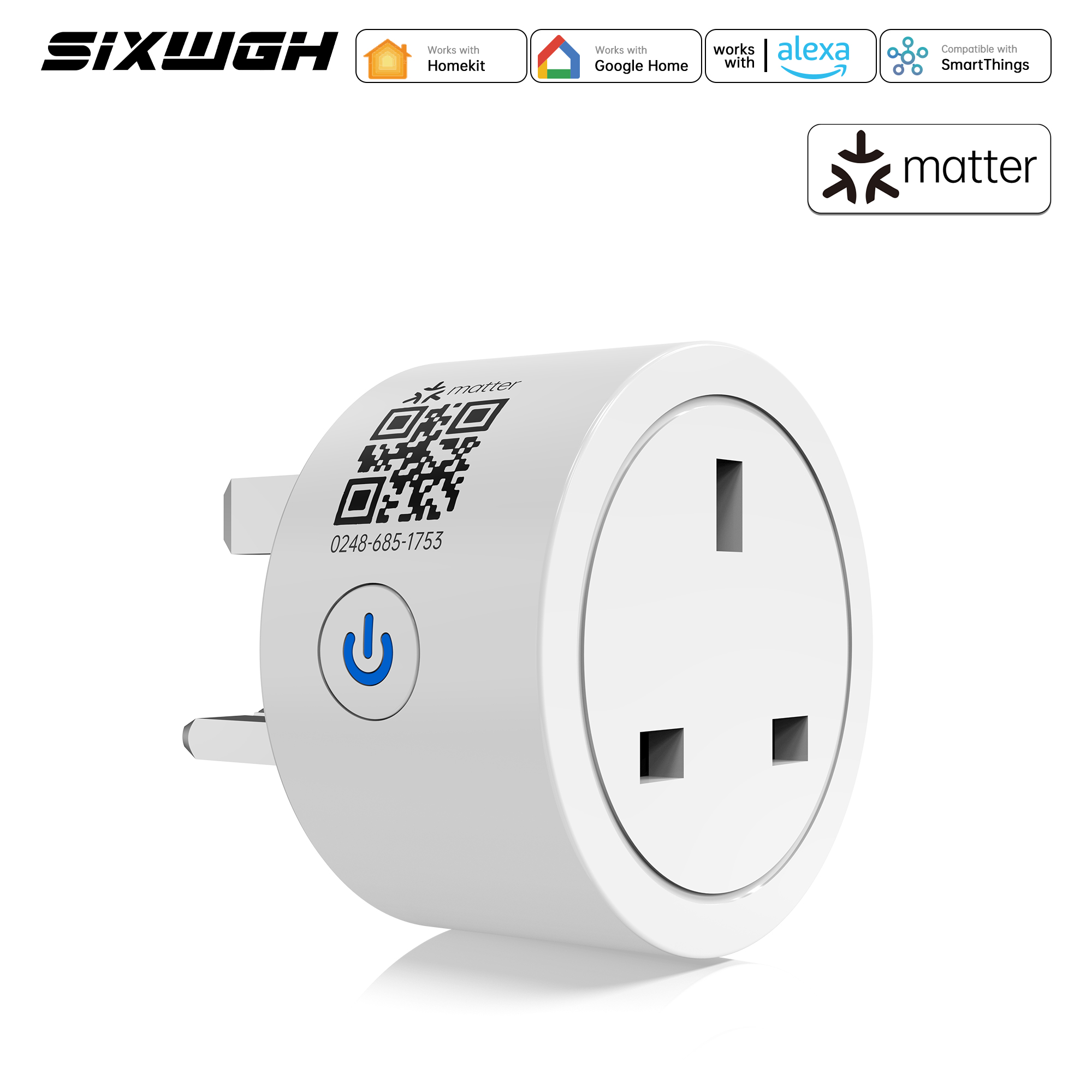 Smart Home Hub Apple - Presa Intelligente Matter UK, Controllo Smart