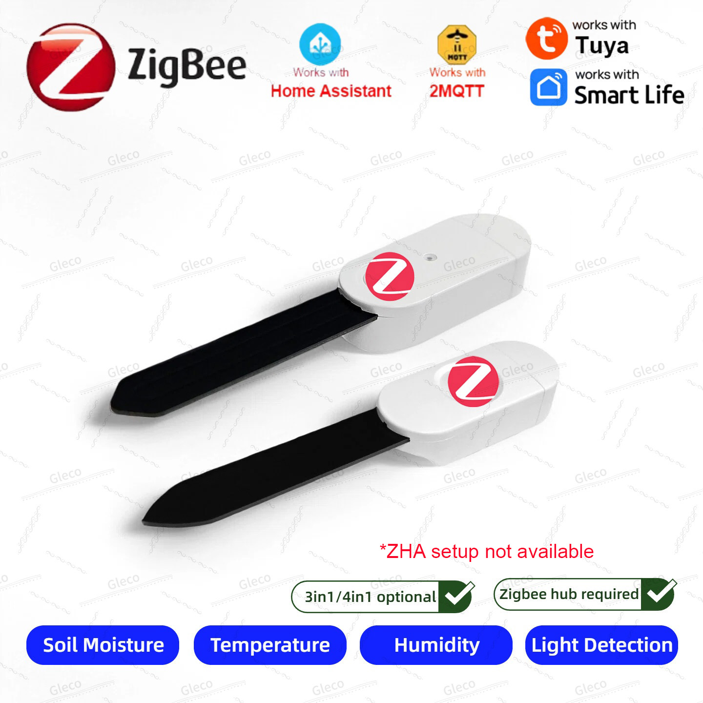 Smart Home Energy Monitor - Sensore di umidità del suolo Zigbee,