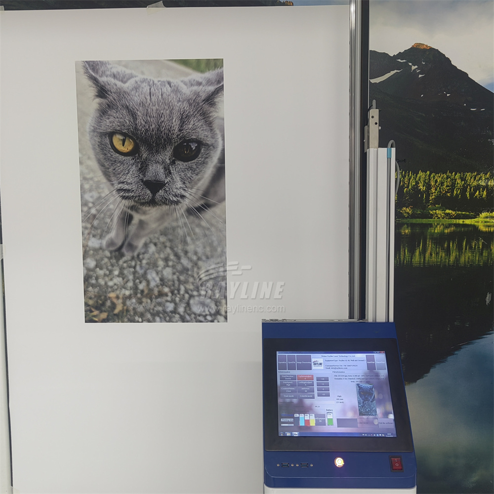 Smart Home Decor - Stampante da Parete AI 4K con
