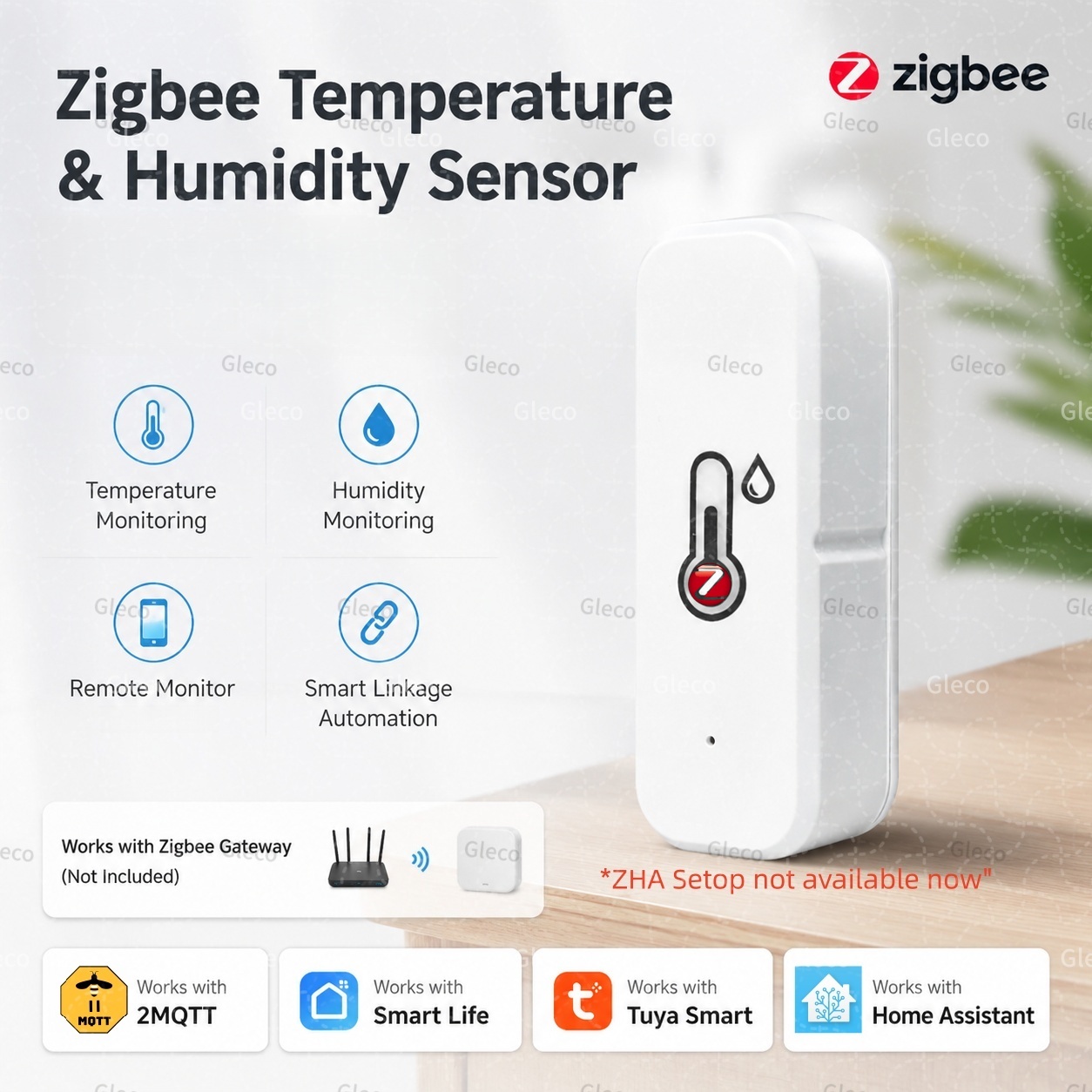 Smart Home Miniature - Sensore di temperatura e umidità Tuya