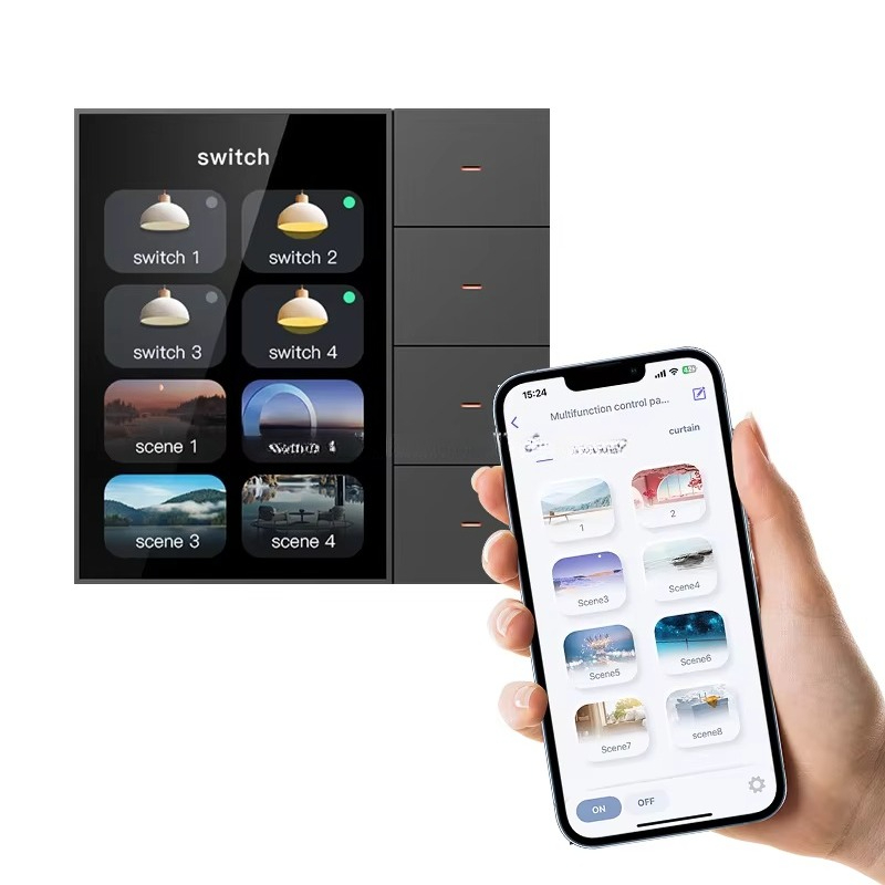 Smart Home Life - F3 Pro Interruttore Intelligente con Pannello