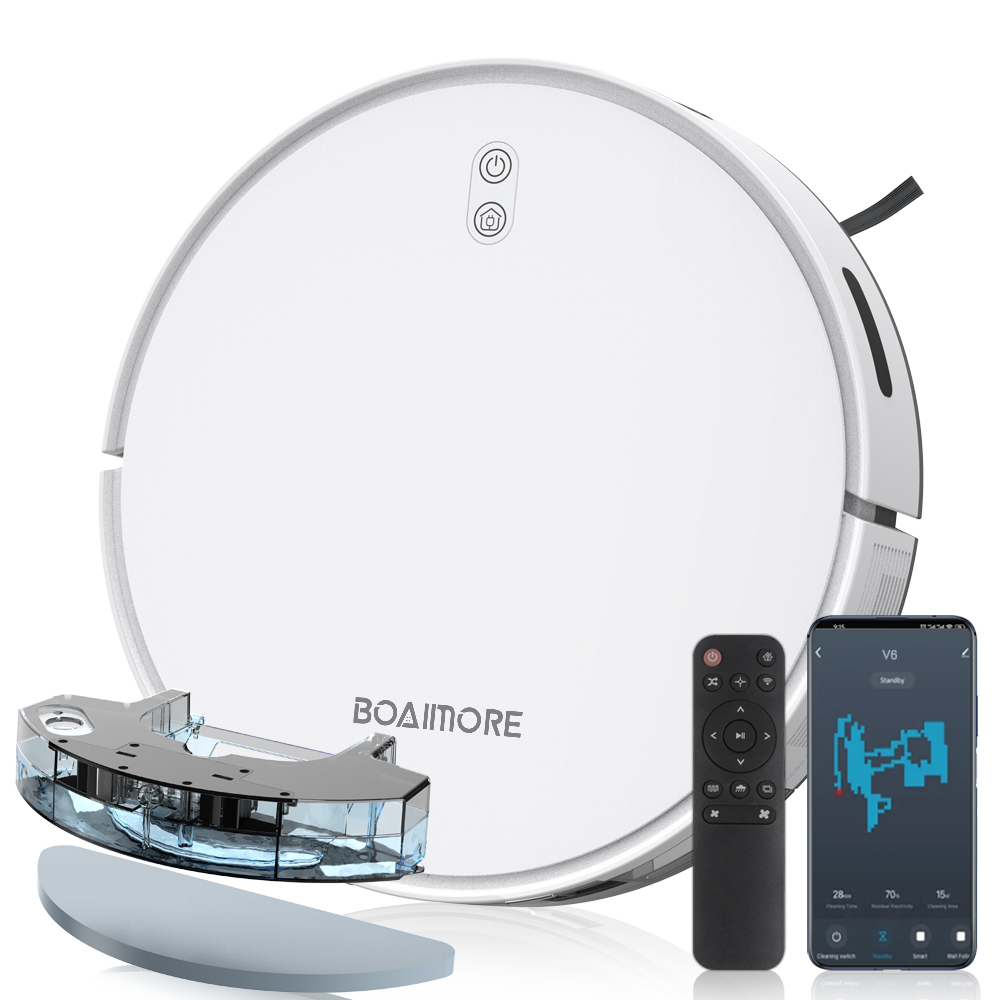 Smart Home Life - Robot Aspirapolvere Combo Mop con 6500PA