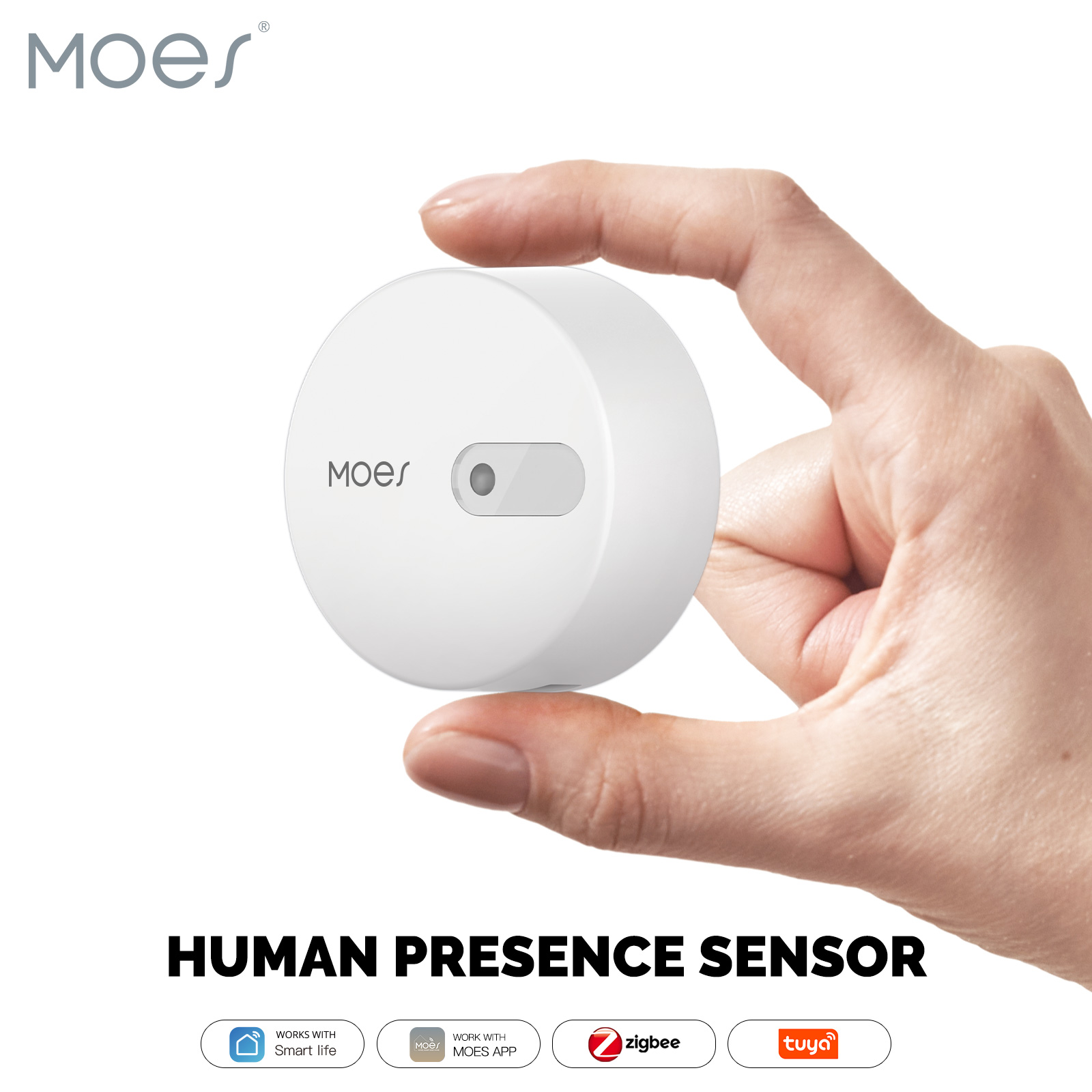 Smart Home Moes - MOES ZigBee Rilevatore di sensori di