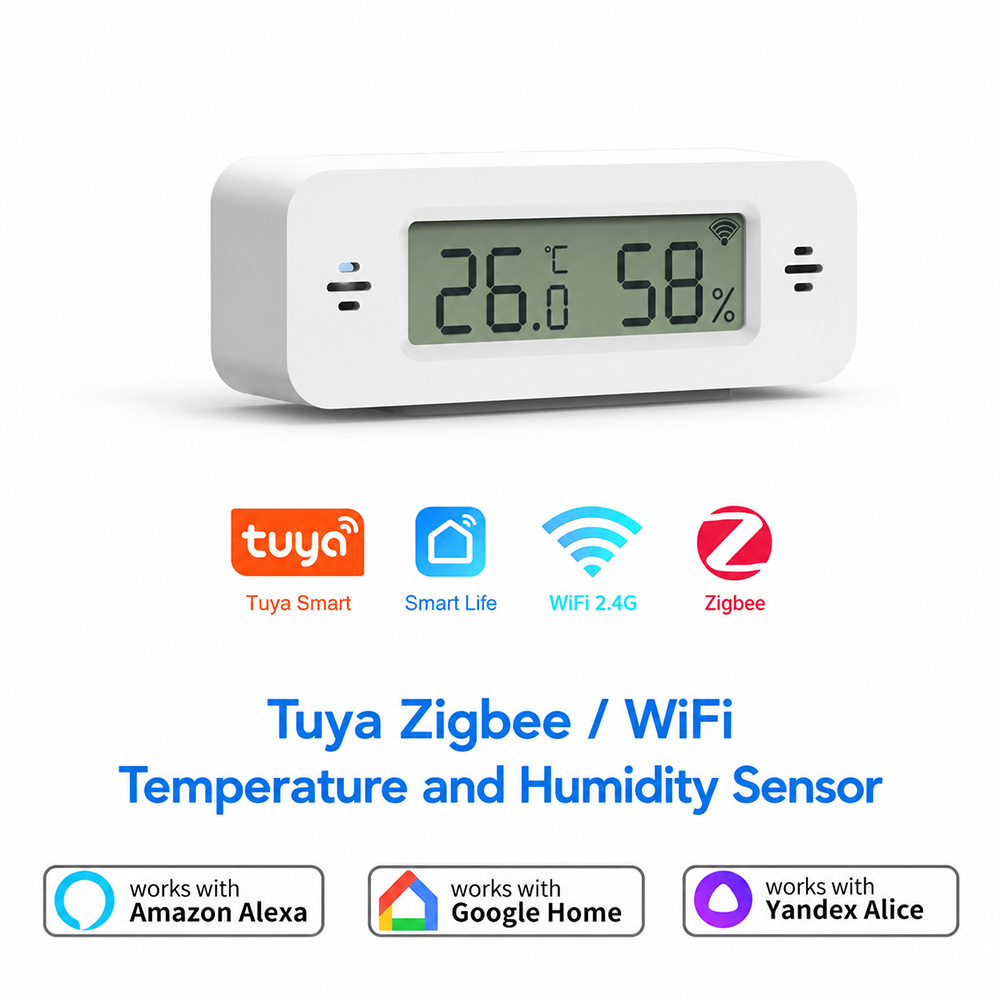 Smart Home Miniature - Sensore Mini di Temperatura e Umidità