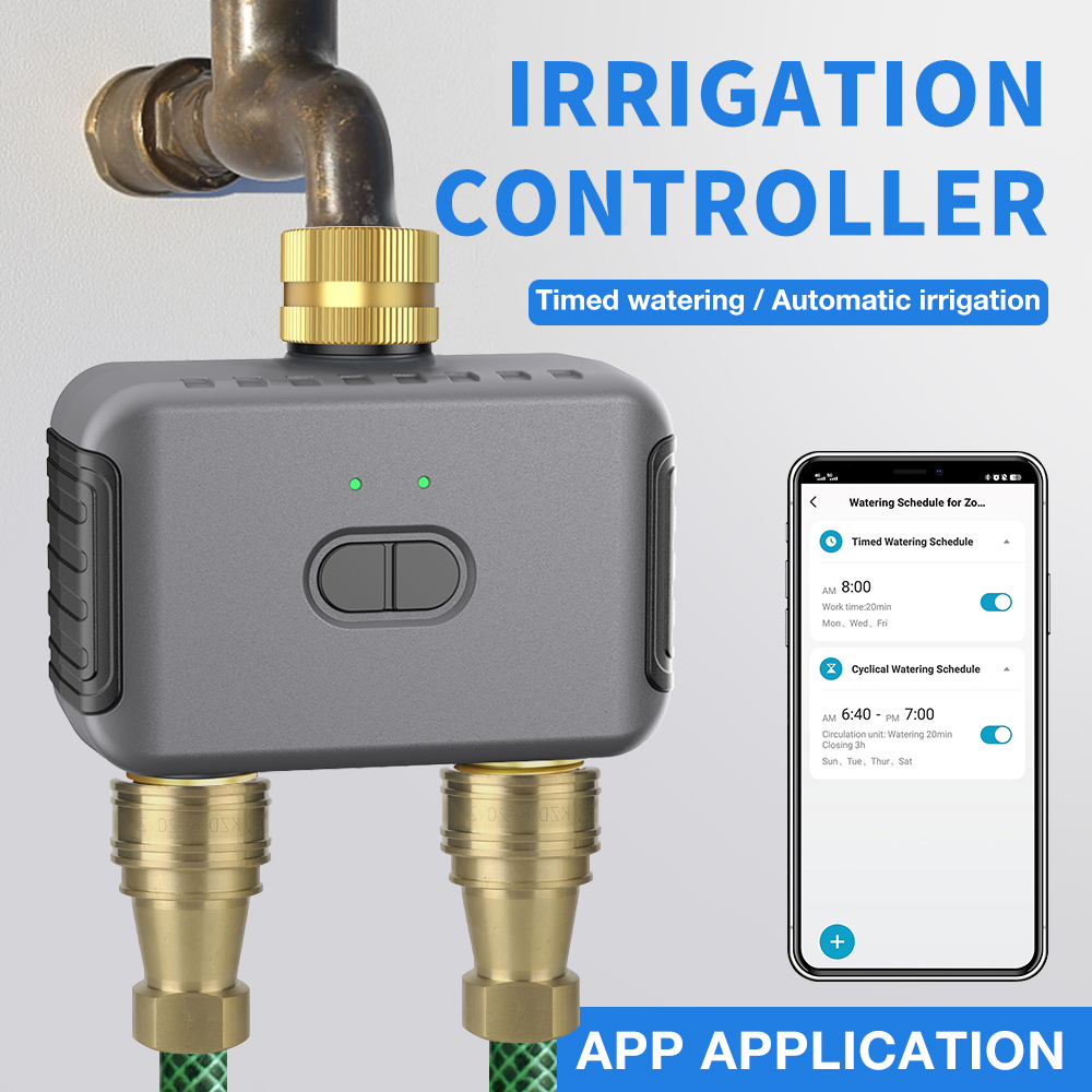 Smart Home Life - Tuya timer per irrigazione a 2