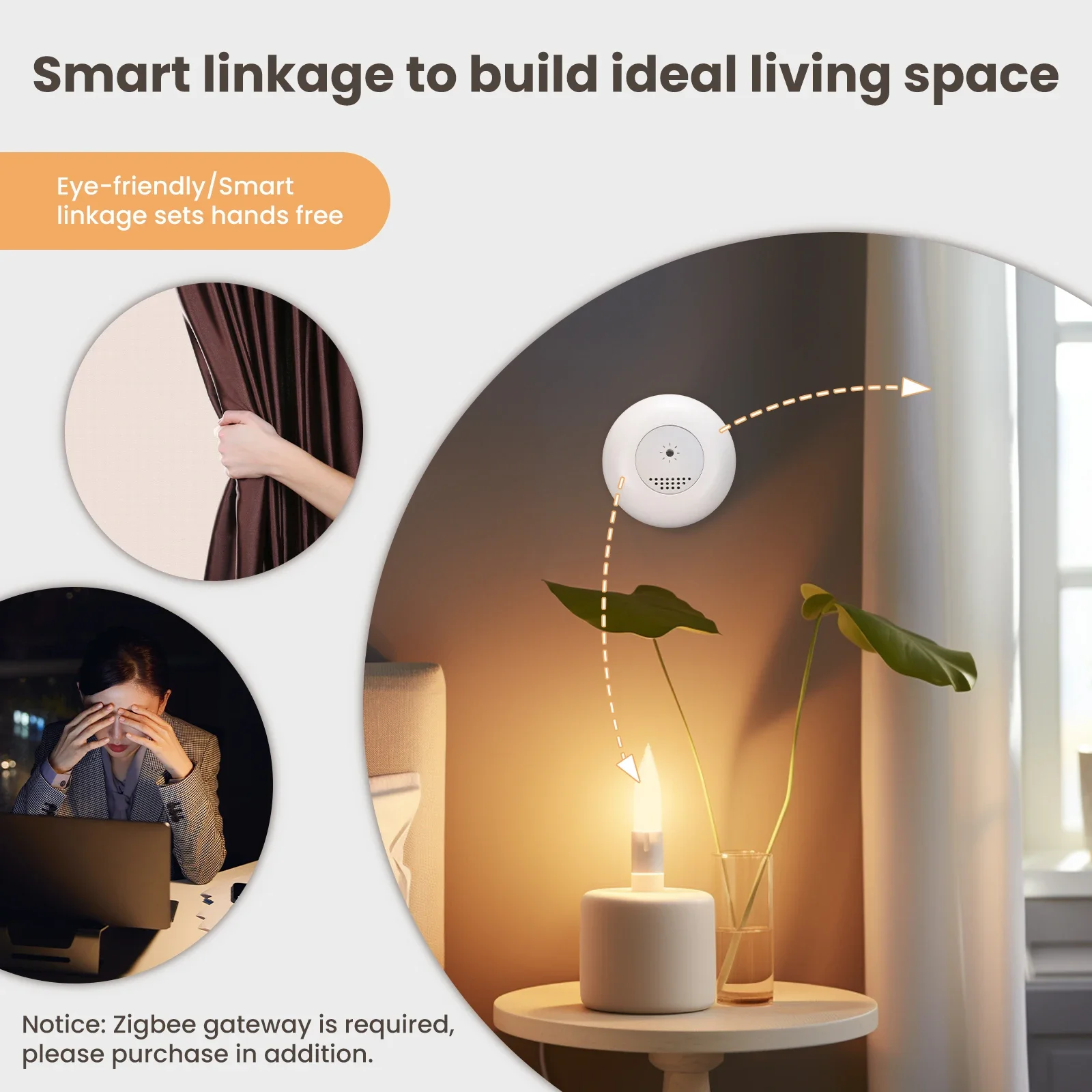 MOES Tuya Zigbee Sensore di lu - Smart Home Moes recensione e prezzo