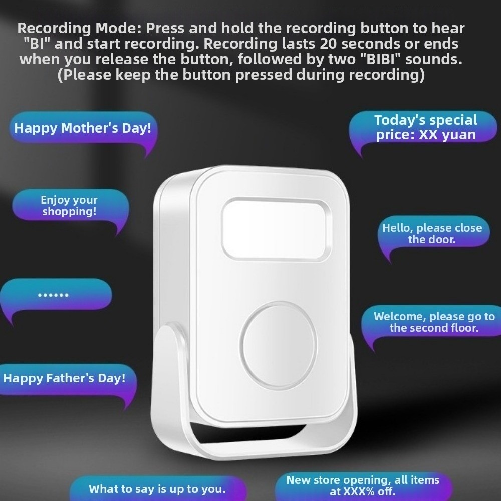 Sensore a infrarossi, campanel - Wireless Door Sensor recensione e prezzo