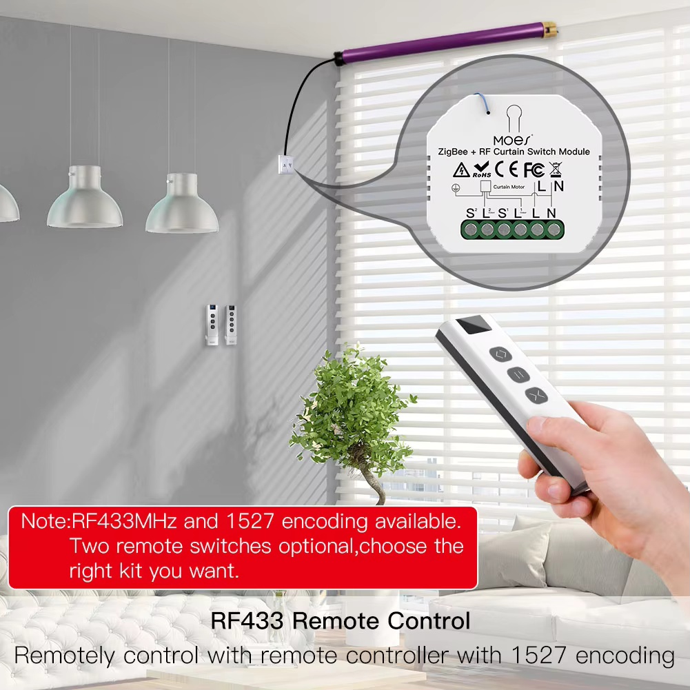 Modulo Interruttore per Tende  - Smart Home Moes recensione e prezzo