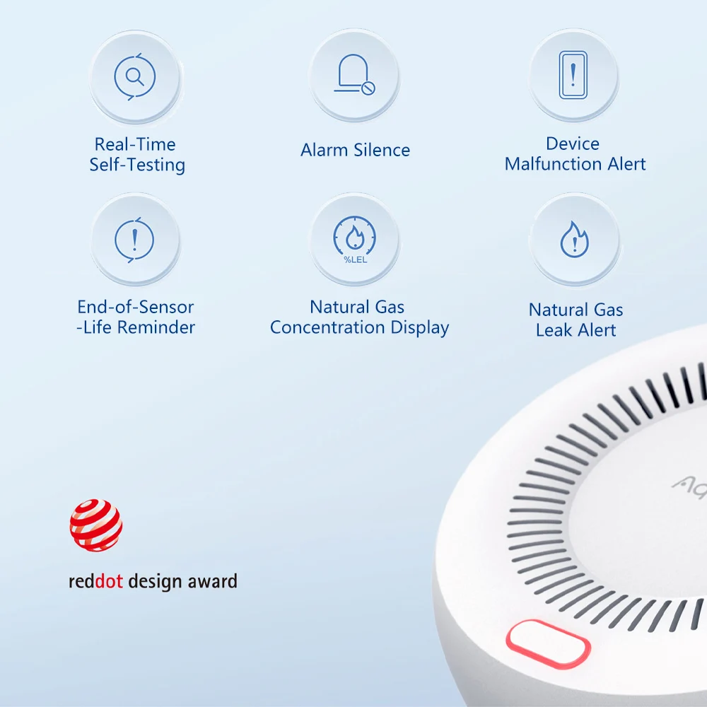 Aqara Rilevatore di gas natura - Smart Home Xiaomi App recensione e prezzo