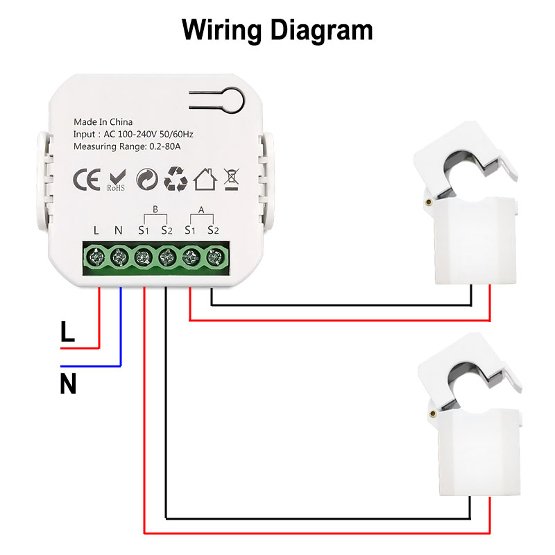 Contatore di Energia WiFi Inte - Smart Home Energy Monitor recensione e prezzo