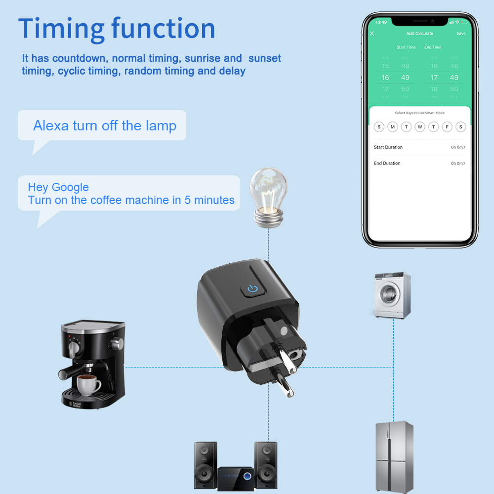 Presa Intelligente Tuya WiFi c - Smart Home Energy Monitor recensione e prezzo
