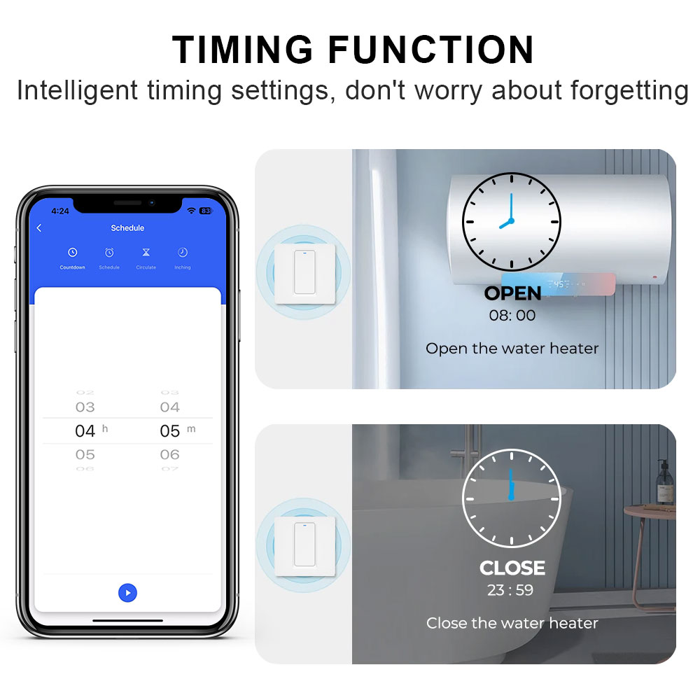 Interruttore scaldabagno intel - Smart Home Life recensione e prezzo