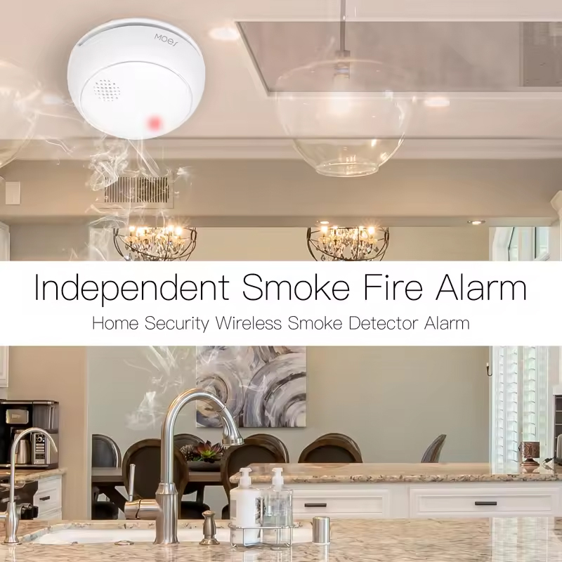MOES ZigBee Rilevatore di fumo - Smart Home Moes recensione e prezzo