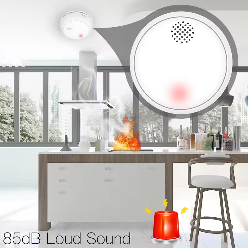 MOES ZigBee Rilevatore di fumo - Smart Home Moes recensione e prezzo