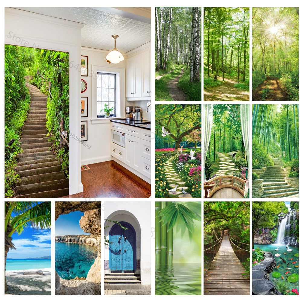 Passi Foresta Adesivi per port - Smart Home Decor recensione e prezzo