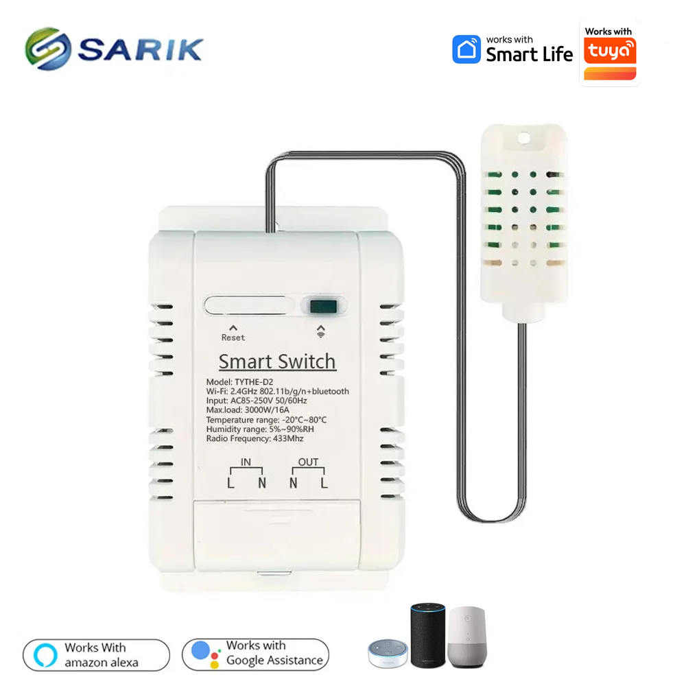 Termostato WiFi 16A 3000W Comp - Smart Home Energy Monitor recensione e prezzo