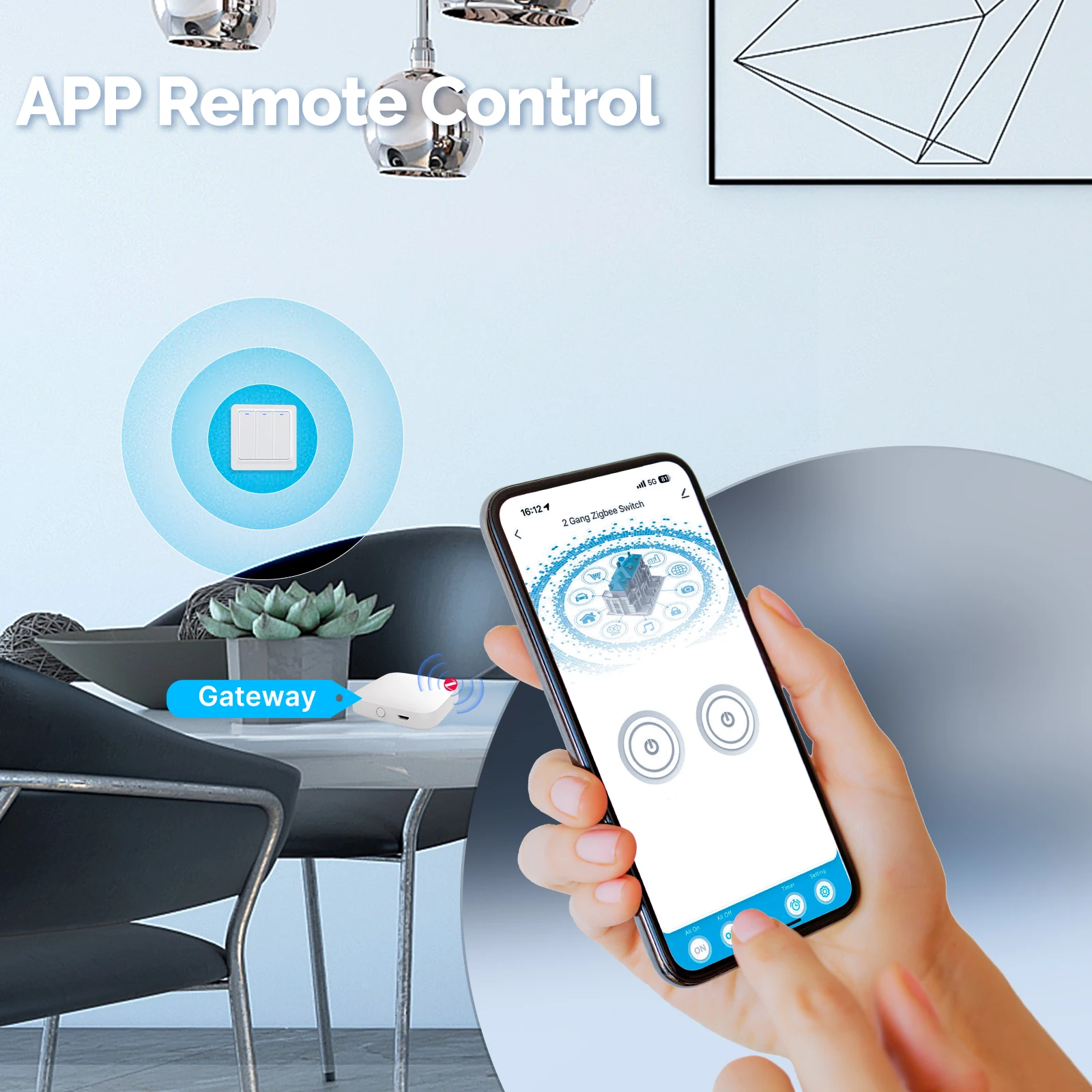 MOES ZigBee Smart Light Switch - Smart Home Moes recensione e prezzo