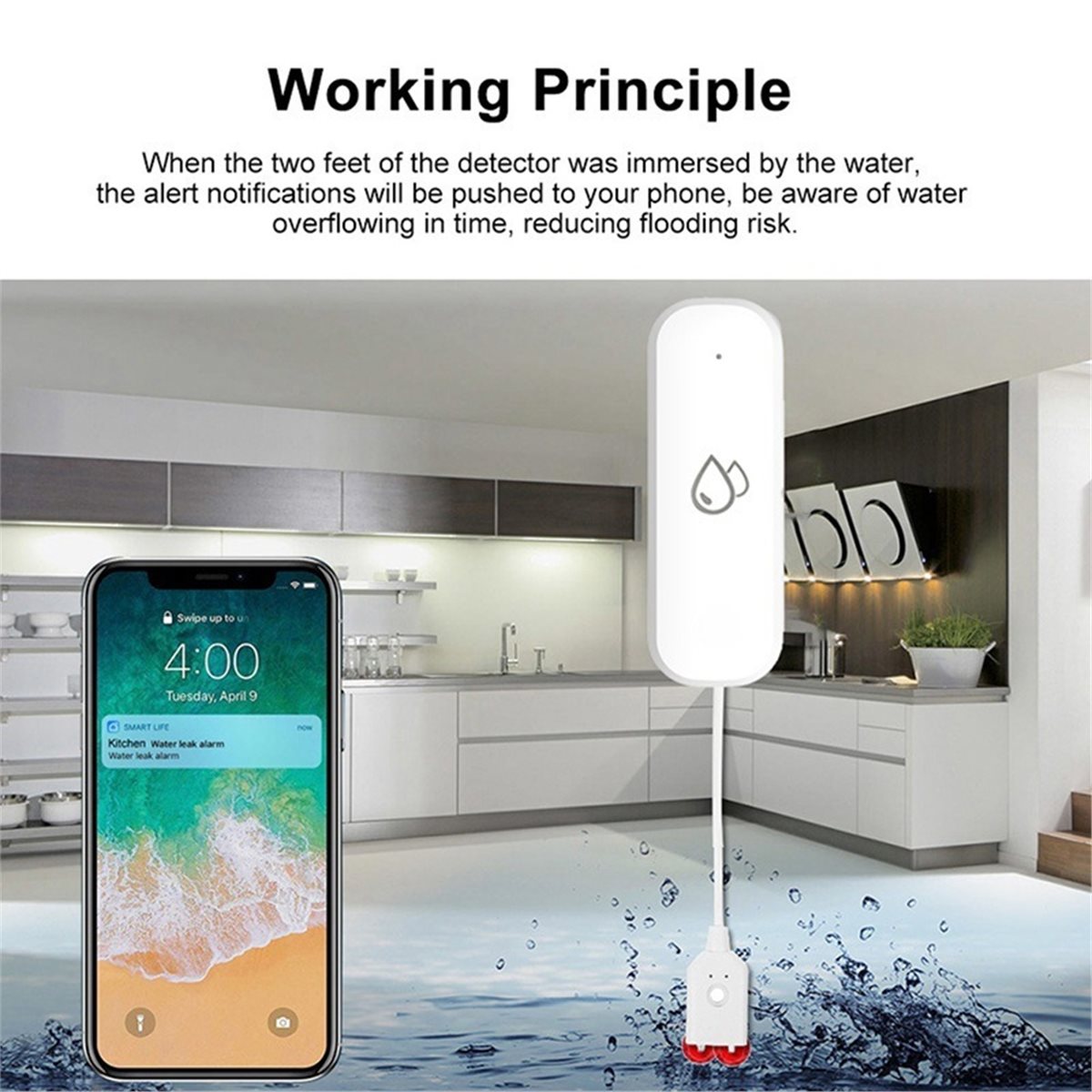 Sensore di perdite d'acqua com - Smart Home Life recensione e prezzo